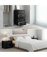 Yigii Stackable Storage Drawers Closet Organizers Fabric 2 Drawer Dresser Bedroom Packs Modern