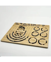 Gnuadz Bead Board Bracelet Necklace Design Mat Tray 15x11.5x0.5 Inch