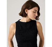 Levi's Women's Bella Smocked Boat Neck Top