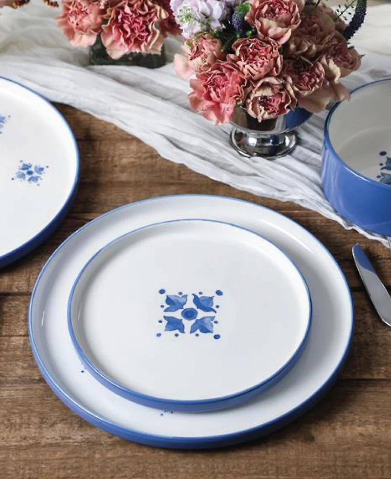 Stone Lain Cobalt 12-Pc. Dinnerware Set, Service For 4