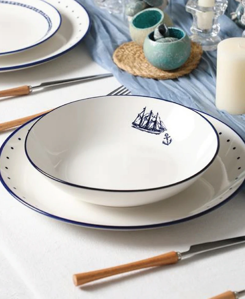 Stone Lain Knox 12-Pc. Dinnerware Set, Service For 4
