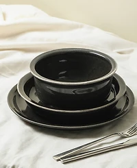 Stone Lain Slate 24-Pc. Dinnerware Set, Service For 8