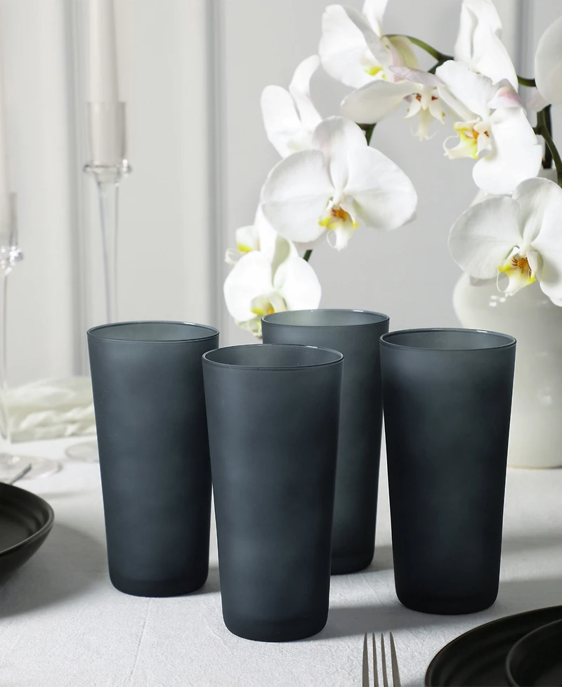 Stone Lain Elio 32-Pc. Dinnerware & Glassware Set, Service For 4
