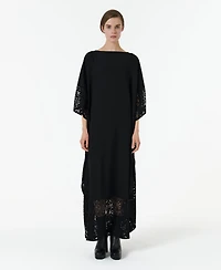 Leem Women's Laser-Cut Kaftan