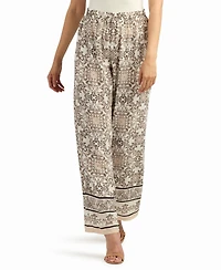 Bcx Women's Printed Pull-On Pants