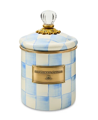 MacKenzie-Childs Check Small Canister