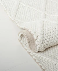 Lauren Ralph Lauren Millie LRL6310A Ivory and Ivory 2'3" X 8' Runner Area Rug