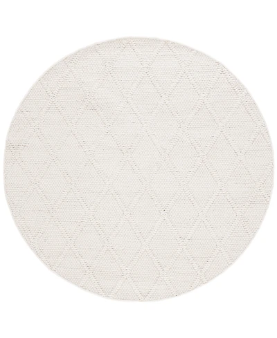 Lauren Ralph Lauren Millie LRL6310A Ivory and Ivory 6' X 6' Round Area Rug
