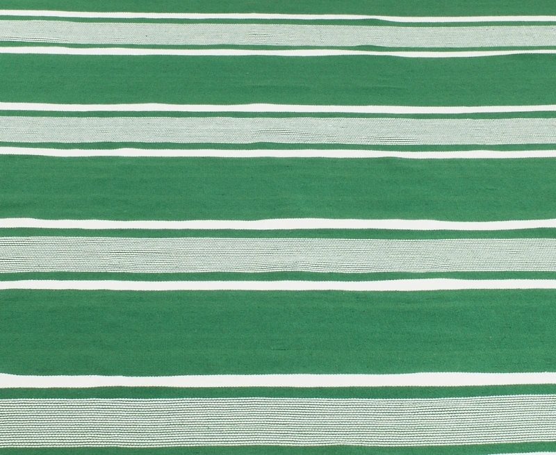 Lauren Ralph Lauren Hanover Stripe LRL2461B Green 5' X 8' Outdoor Area Rug