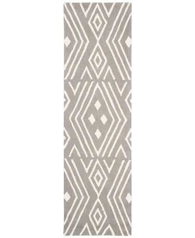 Lauren Ralph Lauren Imani Geometric LRL6609F Sepia 2'3" X 8' Runner Area Rug
