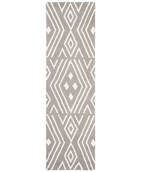 Lauren Ralph Lauren Imani Geometric LRL6609F Sepia 2'3" X 8' Runner Area Rug