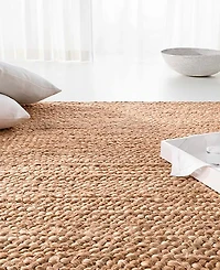 Lauren Ralph Lauren Carena Weave LRL7305B Straw 4' X 6' Area Rug