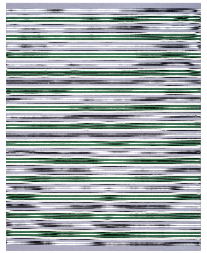 Lauren Ralph Lauren Leopold Stripe LRL2462G Lilac Outdoor Area Rug Collection