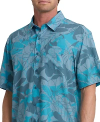 Quiksilver Waterman Men's Short-Sleeve Printed Shirt