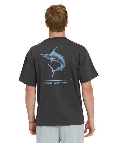 Quiksilver Waterman Men's Short-Sleeve Angler T-Shirt