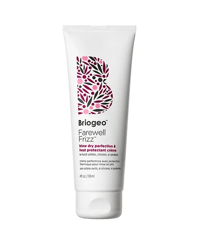 Briogeo Farewell Frizz Blow Dry Heat Protectant Creme, 4 oz.