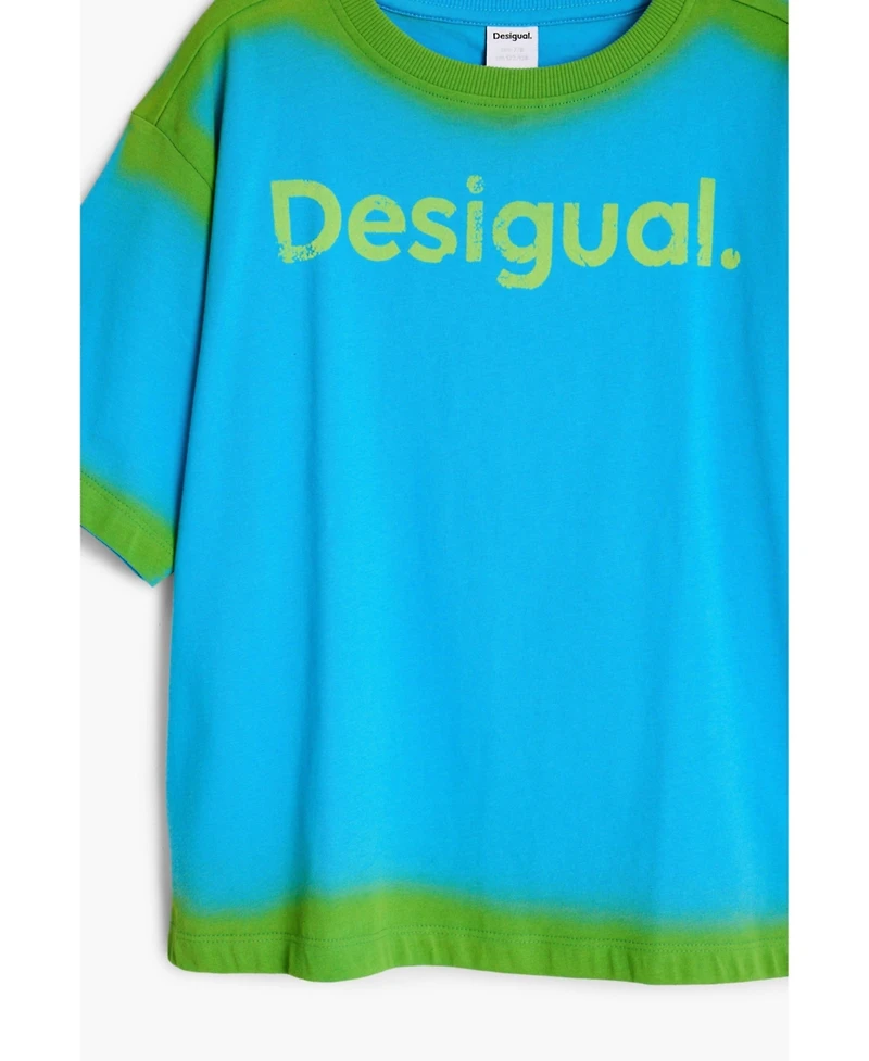 Desigual Boys Boys's Short-Sleeve Gradient T-Shirt