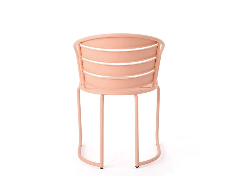 Sumyeg 3-Piece Retro Modern Outdoor Bistro Set with Oval Table