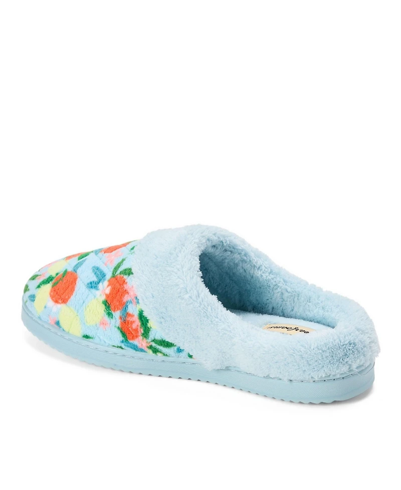Dearfoams Women's Libby Quilted Terry Clog Slippers