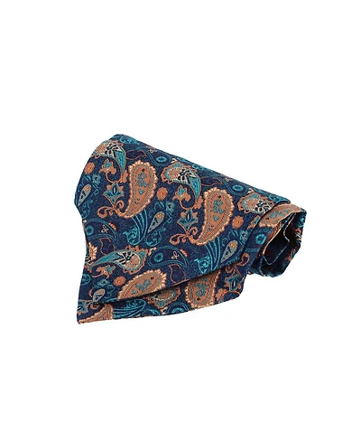 Trafalgar Men's The Prince Stately Paisley Silk Ascot