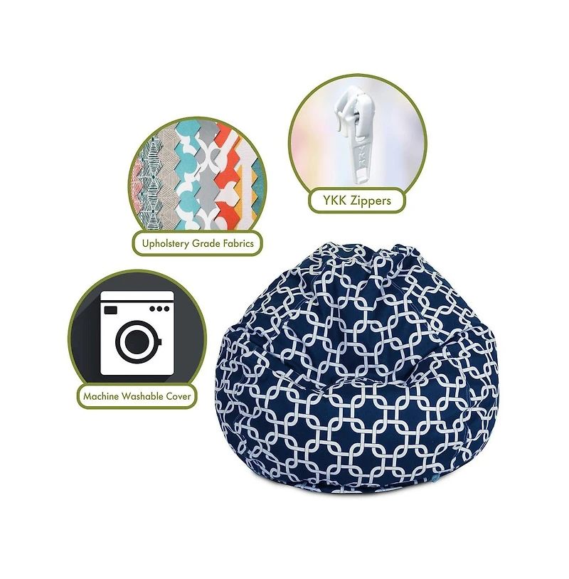 Majestic Home Goods Large Bean Bag Links