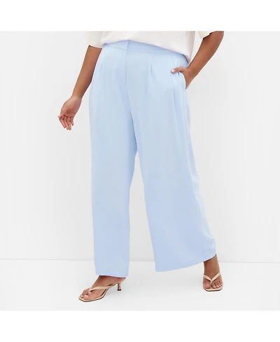 City Chic Women's Holly Wide Leg Pant