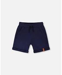 Deux par Deux Little Boys French Terry Shorts