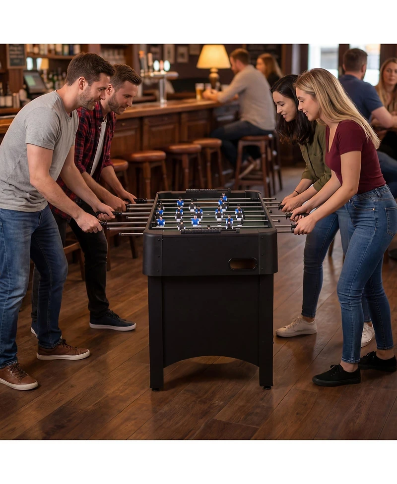 Slickblue Foosball Table Competition Full Soccer Game with 22