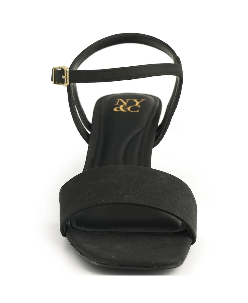 New York & Company Women's Garnet Kitten Heels