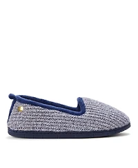 Dearfoams Women's Rachel Marled Chenille Closed Back Slippers