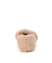 Dearfoams Women's Maryanne Luxe Teddy Maryjane Slipper