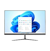 Supersonic 27" All-In-One Desktop Computer Intel Quad-Core N100 16GB Ram 512GB Ssd Intel Uhd Graphics Windows 11 – Gray