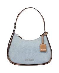 True Religion Denim Raised Horseshoe Hobo