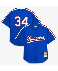 Mitchell & Ness Men's Nolan Ryan Royal Texas Rangers Authentic Batting Practice Jersey