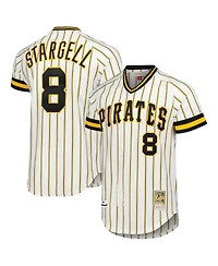 Mitchell & Ness Men's Willie Stargell White Pittsburgh Pirates Cooperstown Collection 1979 Authentic Jersey