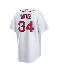Nike Men's David Ortiz White Boston Red Sox Home Replica Player Jersey