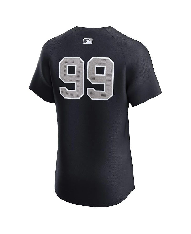 Nike Men's Aaron Judge Navy New York Yankees Alternate 1 Elite Player Jersey