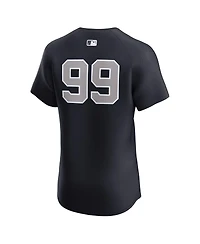 Nike Men's Aaron Judge Navy New York Yankees Alternate 1 Elite Player Jersey