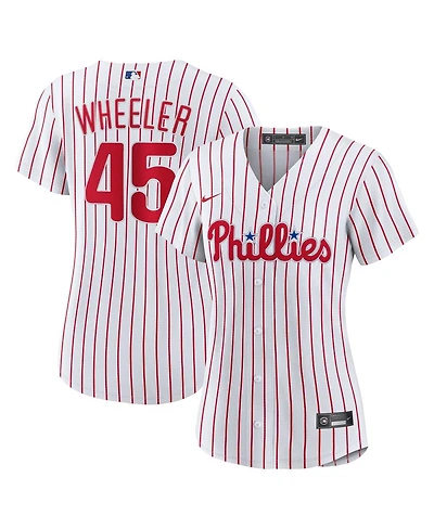 Nike Women's Zack Wheeler White Philadelphia Phillies Home Replica Jersey