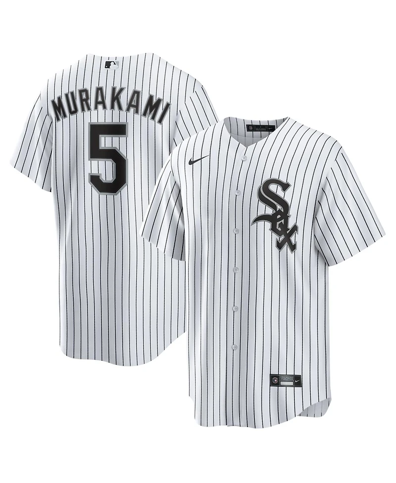 Nike Men's Munetaka Murakami White Chicago Sox Home Replica Jersey