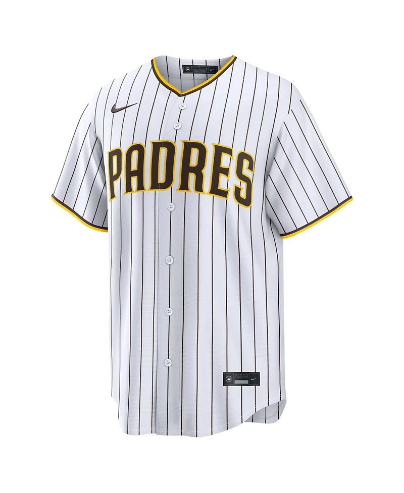 Nike Men's Jackson Merrill White San Diego Padres Home Replica Player Jersey