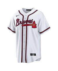 Nike Men's Drake Baldwin White Atlanta Braves Home Replica Jersey