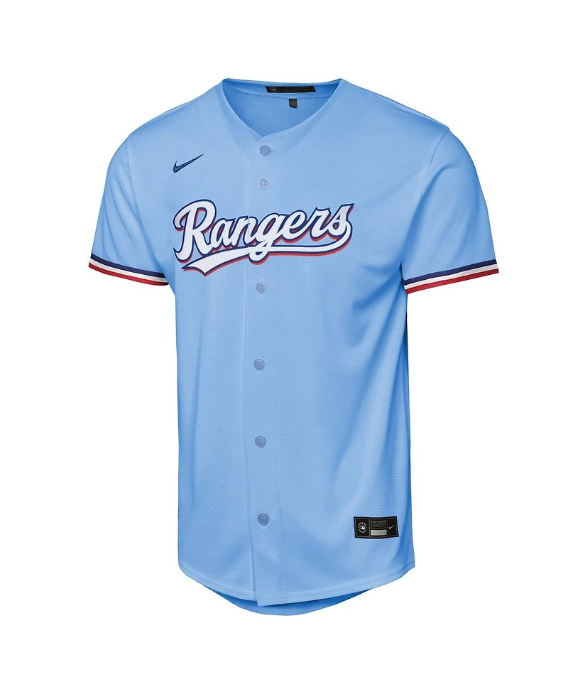Nike Big Boys and Girls Corey Seager Light Blue Texas Rangers Alternate Replica Jersey