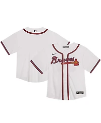 Nike Toddler White Atlanta Braves Home Game Jersey