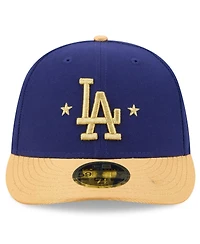 New Era Men's Royal Los Angeles Dodgers 2026 Gold Collection Low Profile 59FIFTY Fitted Hat