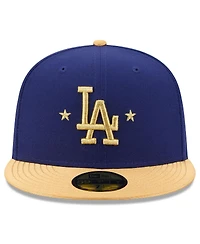 New Era Men's Royal Los Angeles Dodgers 2026 Gold Collection 59FIFTY Fitted Hat