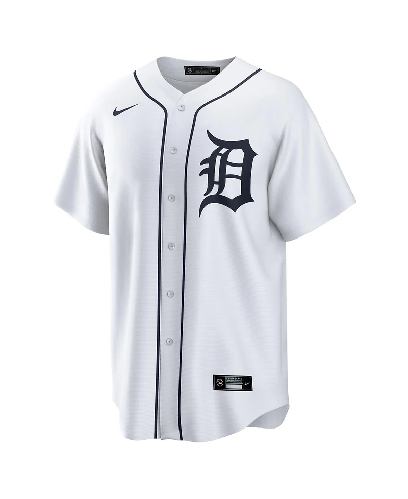 Nike Men's Justin Verlander White Detroit Tigers Home Replica Jersey
