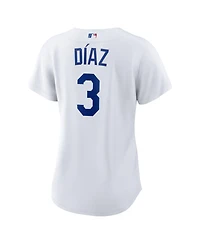 Nike Women's Edwin Diaz White Los Angeles Dodgers Home Replica Jersey