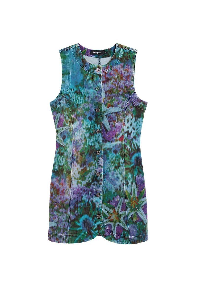 Desigual Women's Denim garden dress