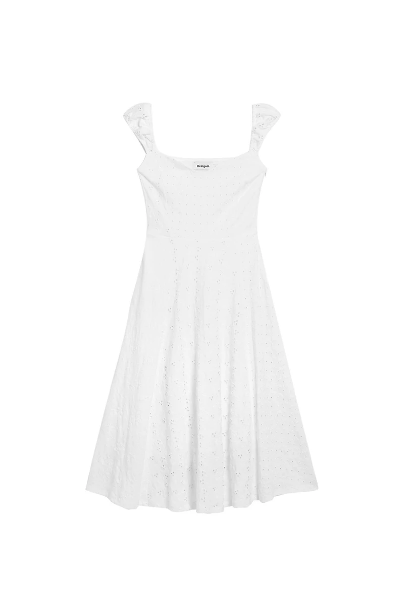 Desigual Women's Midi embroidered dress